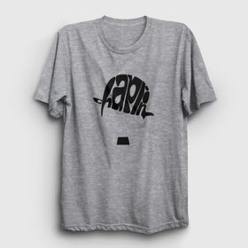 Presmono Unisex Hat Charlie Chaplin Beyaz T-Shirt