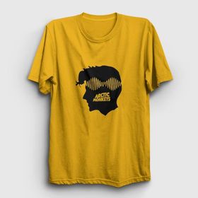 Presmono Unisex Head Arctic Monkeys Beyaz T-Shirt
