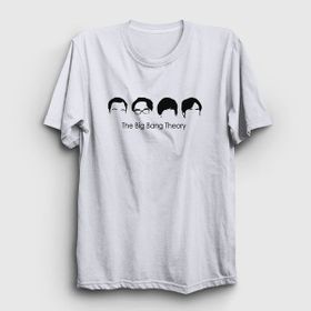 Presmono Unisex Heads The Big Bang Theory T-shirt