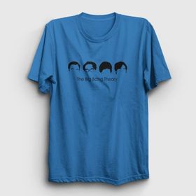 Presmono Unisex Heads The Big Bang Theory T-shirt