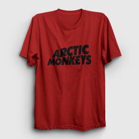 Presmono Unisex Logo Arctic Monkeys Haki T-shirt