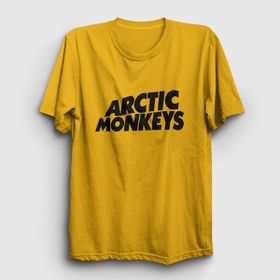 Presmono Unisex Logo Arctic Monkeys Haki T-shirt