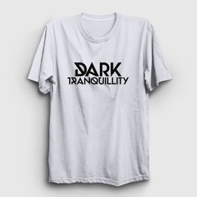 Presmono Unisex Logo Dark Tranquillity Beyaz T-Shirt