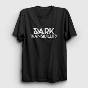 Presmono Unisex Logo Dark Tranquillity Siyah T-Shirt