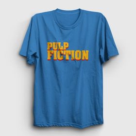 Presmono Unisex Logo Film Pulp Fiction Siyah T-Shirt