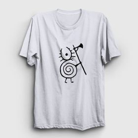 Presmono Unisex Logo Heilung Beyaz T-Shirt