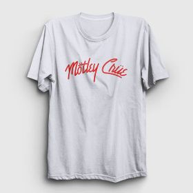 Presmono Unisex Logo Mötley Crüe Siyah T-Shirt