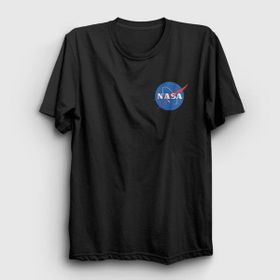 Presmono Unisex Logo Nasa Space Uzay Gri T-Shirt