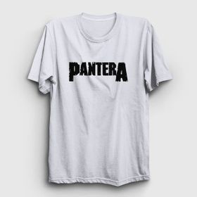 Presmono Unisex Logo Pantera Bordo T-shirt