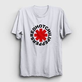 Presmono Unisex Logo Red Hot Chili Peppers Haki T-Shirt