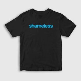 Presmono Unisex Logo Shameless Beyaz T-Shirt