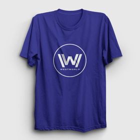 Presmono Unisex Logo Westworld Siyah T-Shirt