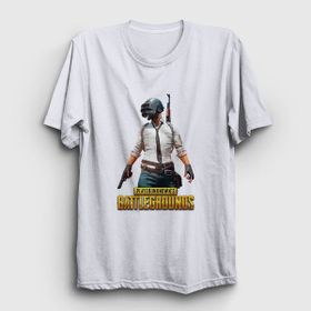 Presmono Unisex Mavi Cover Pubg T-Shirt