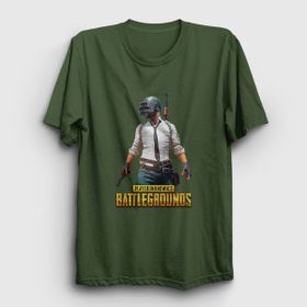 Presmono Unisex Mavi Cover Pubg T-Shirt