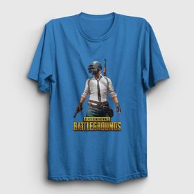 Presmono Unisex Mavi Cover Pubg T-Shirt