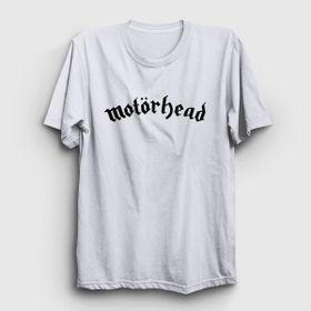 Presmono Unisex Motörhead Beyaz Unisex T-Shirt