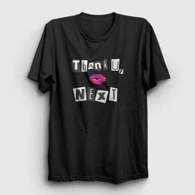 Presmono Unisex Next Ariana Grande Siyah T-Shirt