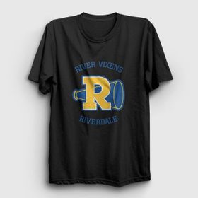 Presmono Unisex River Vixens Riverdale Siyah T-Shirt