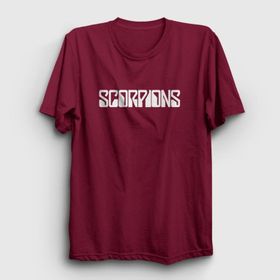 Presmono Unisex Scorpions Beyaz T-Shirt