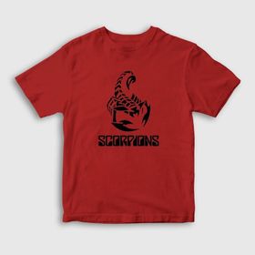 Presmono Unisex Scorpions Beyaz T-Shirt