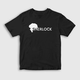Presmono Unisex Sherlock Holmes Siyah T-Shirt