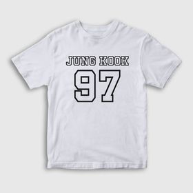 Presmono Unisex Siyah 97 K Pop Jungkook Bts T-shirt