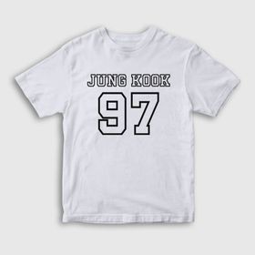 Presmono Unisex Siyah 97 K Pop Jungkook Bts T-shirt