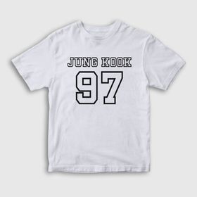 Presmono Unisex Siyah 97 K Pop Jungkook Bts T-shirt