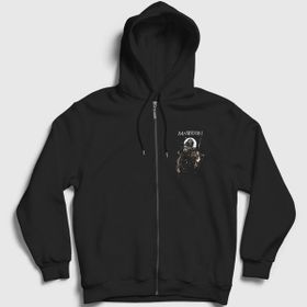 Presmono Unisex Siyah White Walker Mastodon Sweatshirt