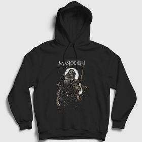 Presmono Unisex Siyah White Walker Mastodon Sweatshirt