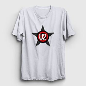 Presmono Unisex Star U2 Mavi T-shirt