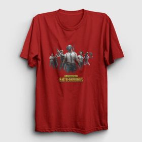 Presmono Unisex Team Pubg Beyaz T-Shirt