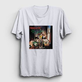 Presmono Unisex Tear Marillion Beyaz T-Shirt