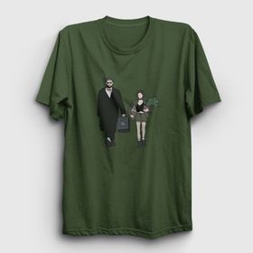 Presmono Unisex Walk Film Leon Yeşil T-shirt