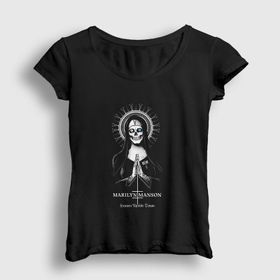 Presmono Upside Down Marilyn Manson Kadın T-shirt