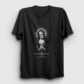 Presmono Upside Down Marilyn Manson Kadın T-shirt