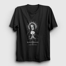 Presmono Upside Down Marilyn Manson Kadın T-shirt