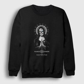 Presmono Upside Down Marilyn Manson Siyah Unisex T-Shirt