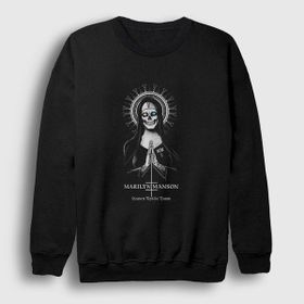Presmono Upside Down Marilyn Manson Siyah Unisex T-Shirt