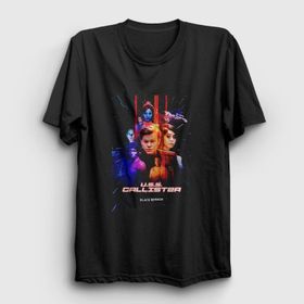 Presmono Uss Callister Black Mirror Kadın T-shirt