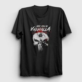 Presmono Valhalla Vikings Kadın T-shirt