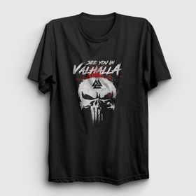 Presmono Valhalla Vikings Kadın T-shirt