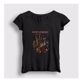 Presmono Vengeful Disturbed Kadın T-shirt