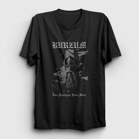 Presmono Viking Burzum Siyah Unisex T-Shirt