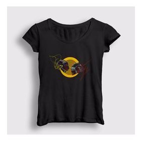 Presmono Vinly Daft Punk Kadın T-shirt