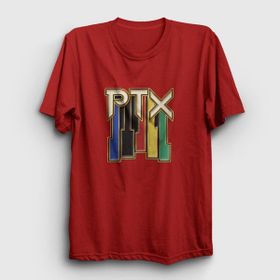 Presmono Vintage Pentatonix Kırmızı Unisex T-shirt