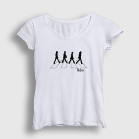 Presmono Walk The Beatles Kadın T-shirt
