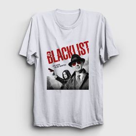 Presmono Wanted The Blacklist Beyaz Unisex T-shirt