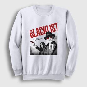 Presmono Wanted The Blacklist Beyaz Unisex T-shirt