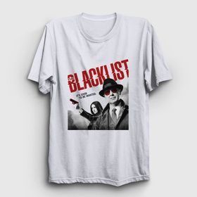 Presmono Wanted The Blacklist Beyaz Unisex T-shirt